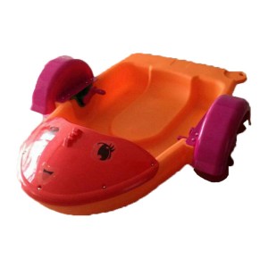 New Design Hand Powered Operated Paddle Wheel Boat, Plastic Kids Paddle Wheel Boat