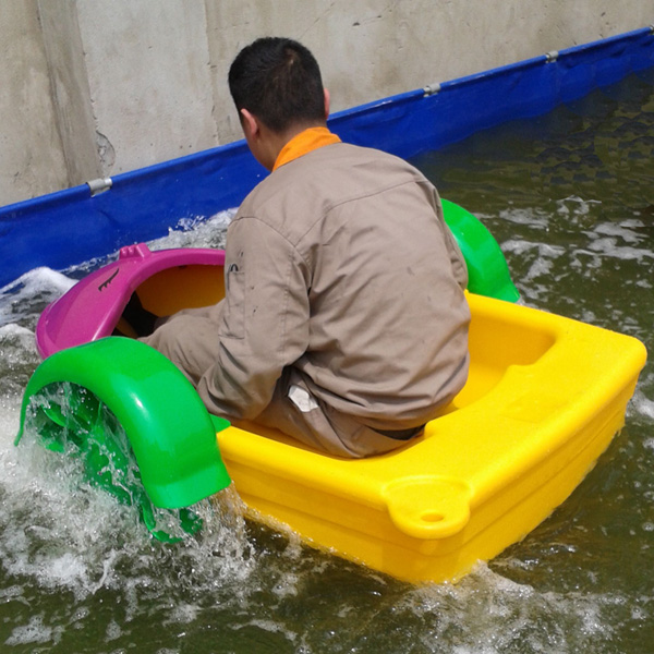 Colorful And Funny Swimming Pool Paddle Boat For One Person