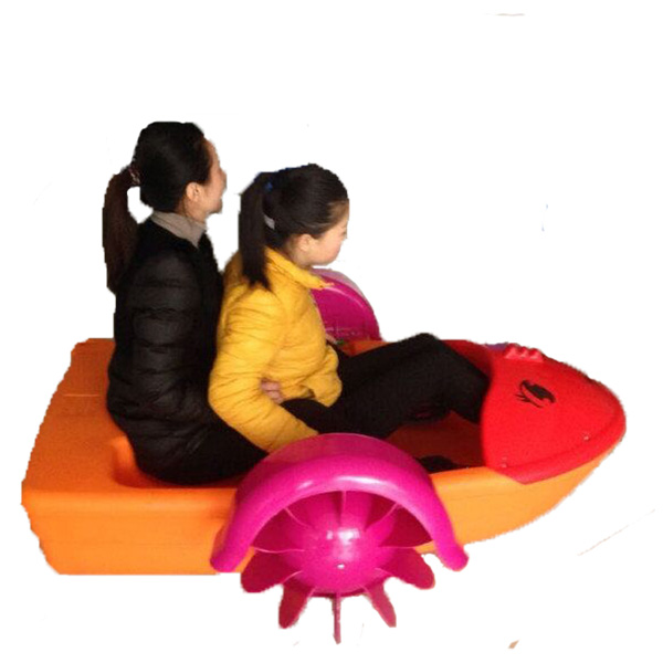 Water Hand Powered Operated Cranking Paddle Boat For Kids And Adults